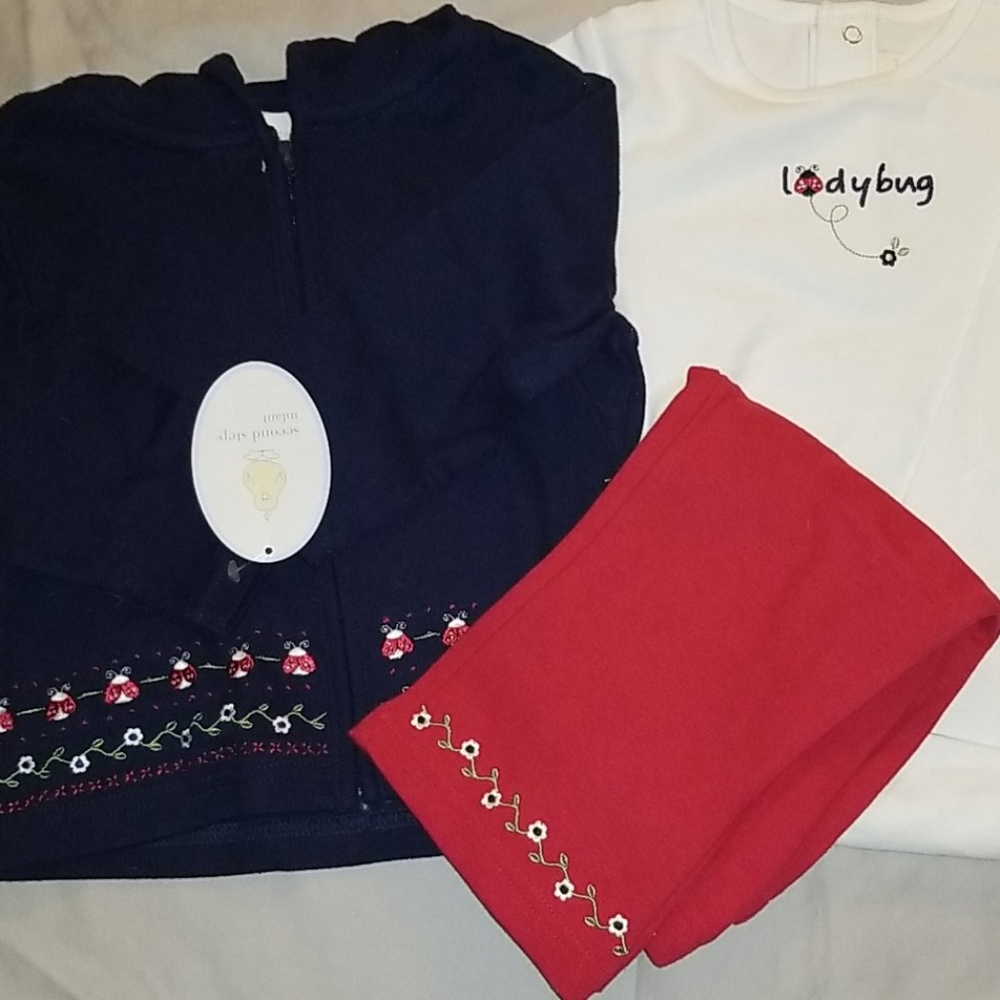 3 piece outfit.  NWT 18 months